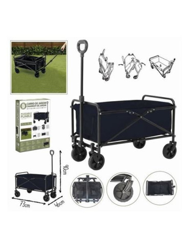 CARRO JARDIN PLEGABLE LONETA 73X46X90CM
