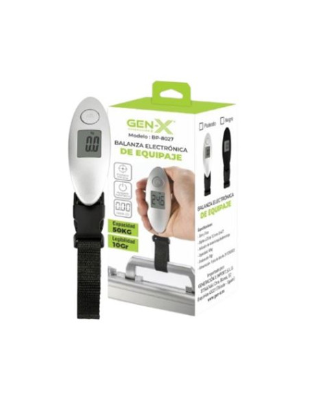 BASCULA PARA EQUIPAJES HASTA 50KG GRADUACION 0.10GR GENX
