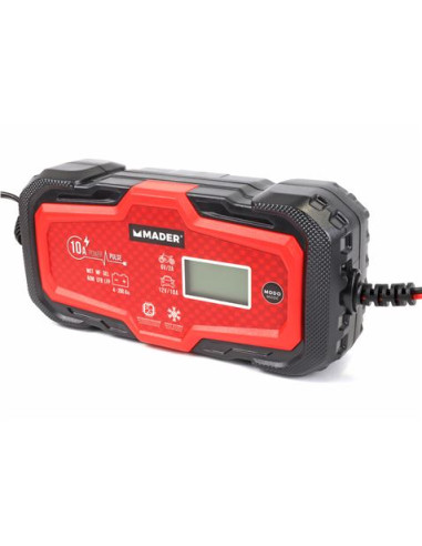 CARGADOR DE BATERIAS INTELIGENTE 10A 6-12V MADER