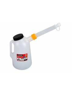 JARRA MEDIDORA 2 LITROS PARA ACEITE CON PUNTA FLEXIBLE