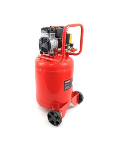 COMPRESOR DE AIRE VERTICAL 50 LITROS | 2HP | 8BAR | SILENCIOSO MADER