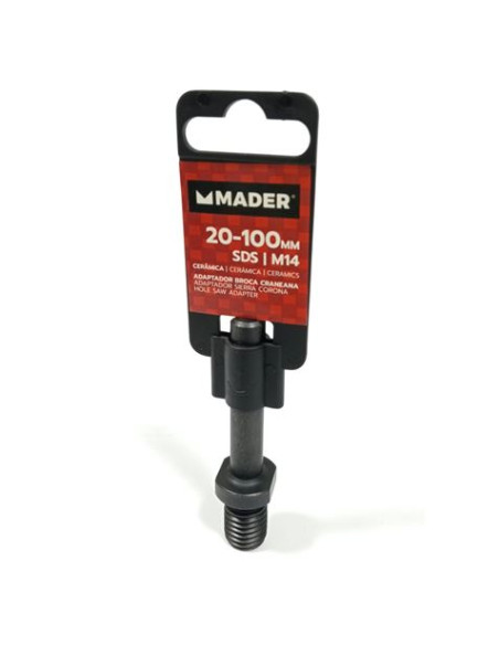 ADAPTADOR SDS PARA SIERRA CORONA M14X100MM MADER