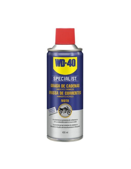 GRASA CADENAS MOTO AMBIENTE HUMEDO 400ML WD40 SPECIALIST