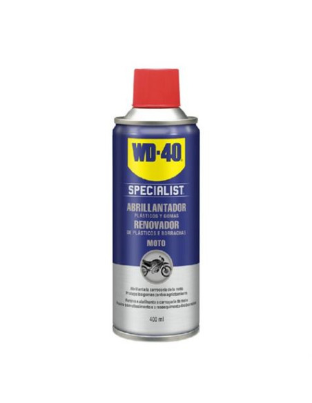 ABRILLANTADOR PLASTICOS Y GOMA MOTO 400ML WD40 SPECIALIST