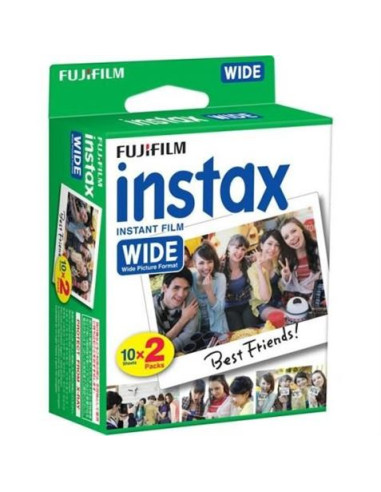 PACK 20 PELICULAS DE FOTO INSTANTANEAS 99X62MM INSTAX