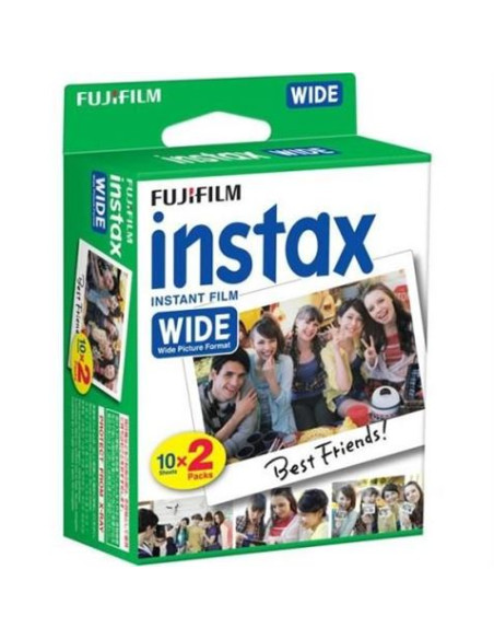 PACK 20 PELICULAS DE FOTO INSTANTANEAS 99X62MM INSTAX