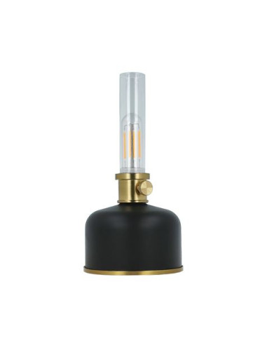 LAMPARA LED RETRO ESTILO LAMPARA DE GAS NEGRO FOREVER