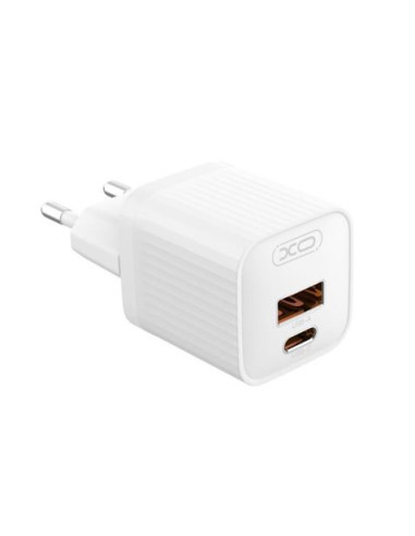 CARGADOR USB 20W 1X USB-A Y 1X USB-C L147 XO