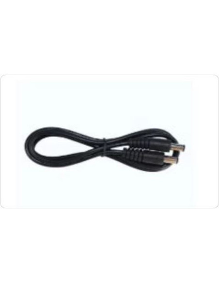 CABLE ALIMENTACION SOLAR DC5521 5 METROS MACHO MACHO ELBAT