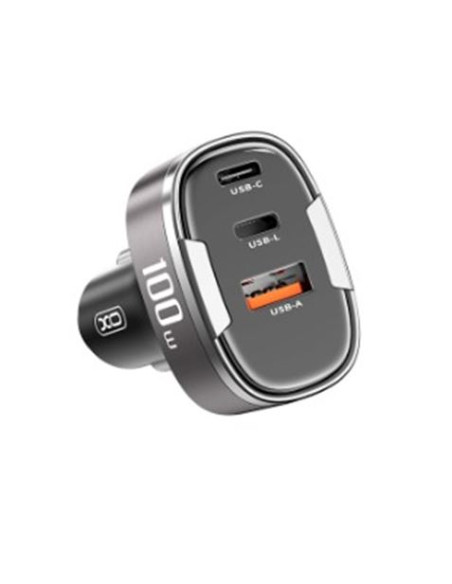 CARGADOR MECHERO CC61 3XUSB 100W XO