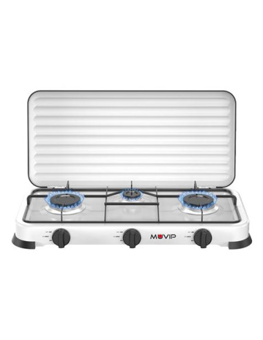 COCINA DE GAS 3 FUEGOS SERIE VULCANO MUVIP