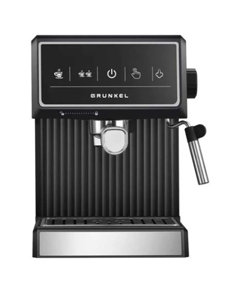 CAFETERA ELECTRICA CON PANTALLA TACTIL 20PULSE 20 BAR 850W GRUNKEL