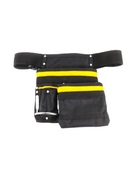 CINTURON DE HERRAMIENTAS CON 4 COMPARTIMENTOS MADER
