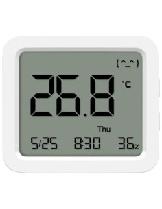 ESTACION METEOROLOGICA TEMPERATURA | HUMEDAD | RELOJ | BLANCO XIAOMI