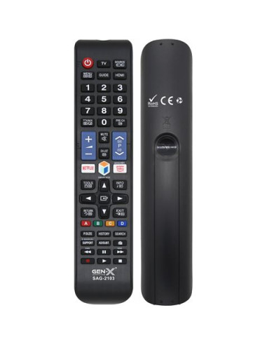MANDO UNIVERSAL GRANDE PARA TELEVISORES SAMSUNG SAG-2103 GEN-X