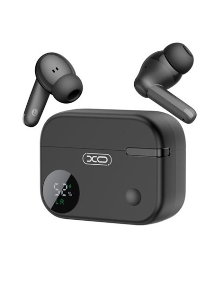 AURICULARES TWS CON CAJA LCD G34 NEGRO XO