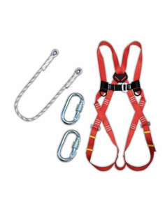 ARNES 25KN HASTA 150KG CON DOS MOSQUETONES Y CUERDA MADER