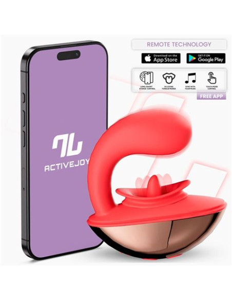 ESTIMULADOR CLITORIS CON VIBRADOR Y LENGUA RONDY INTOYOU