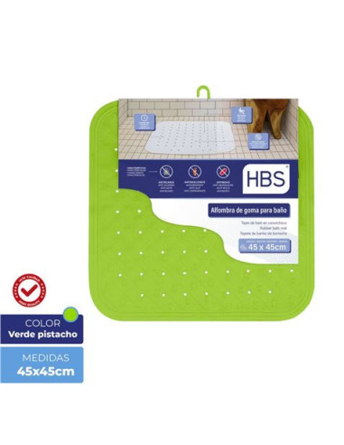 ALFOMBRA GOMA NATURAL - 450G VERDE PISTACHO HBS