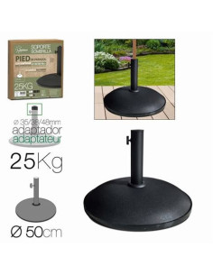 SOPORTE PARA SOMBRILLA CEMENTO NEGRO 25 kg