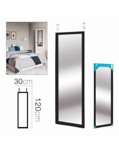 ESPEJO PARA PUERTA NEGRO 30X120 URBAN LIVING
