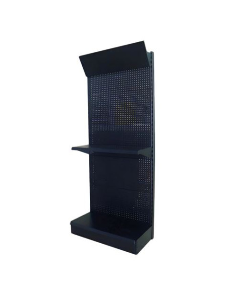 ESTANTERIA / EXPOSITOR DISPLAY 900X450X2200 COLOR NEGRO