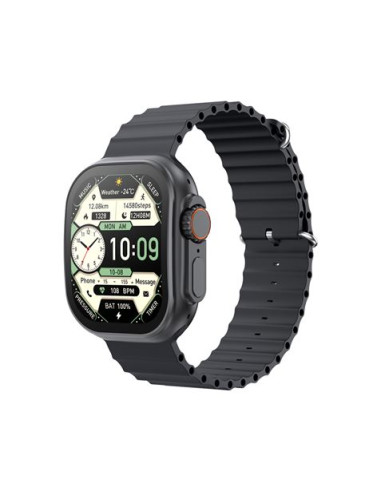 SMARTWATCH M11 ULTRA 2.01\" PANTALLA CURVA | NEGRO XO