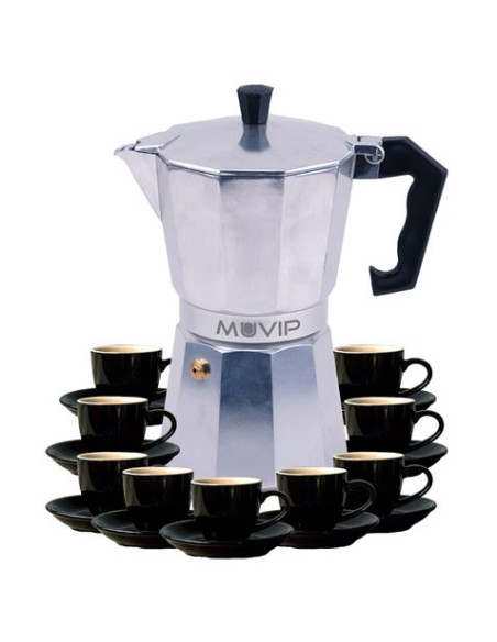 CAFETERA 9 TAZAS INDUCCIÓN MUVIP