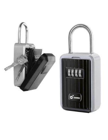 CAJA DE SEGURIDAD COMBINACIÓN PARA LLAVES CON GANCHO CROMAD