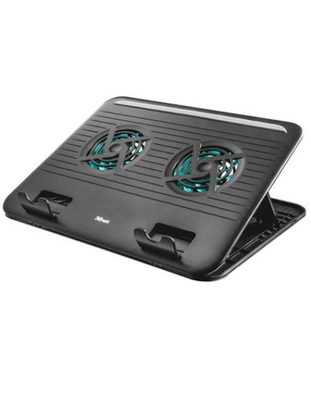 BASE DE REFRIGERACION DOBLE VENTILADOR TRUST CYCLONE HASTA 16\"