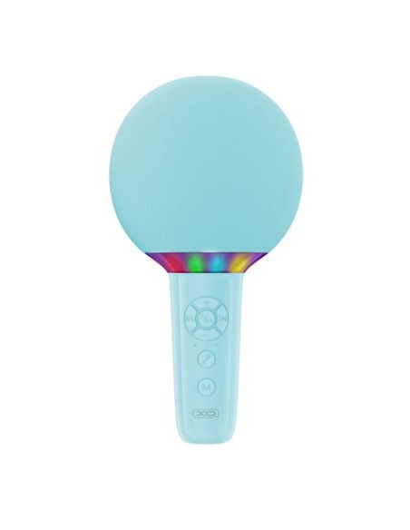 MICROFONO INALAMBRICO PARA KARAOKE BE50 AZUL XO