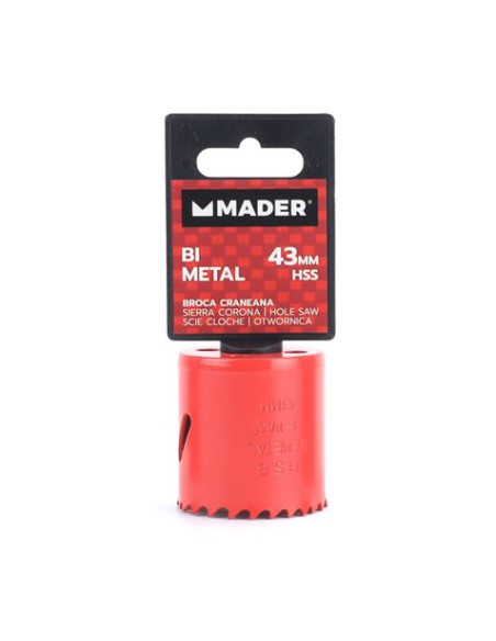 SIERRA CORONA BI-METAL HSS 43MM MADER