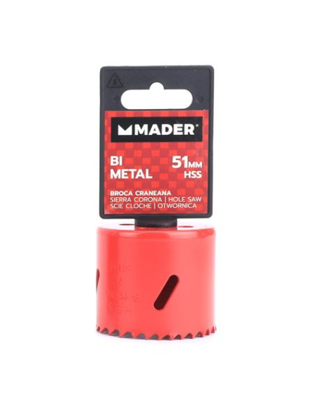 SIERRA CORONA BI-METAL HSS 51MM MADER