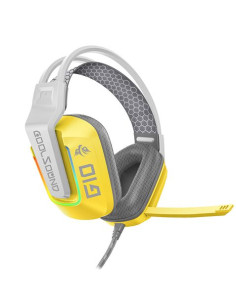 AURICULAR GAMING G10 | XBOX | PS5 | PS4 | SWITCH | PC | AMARILLO COOLSOUND
