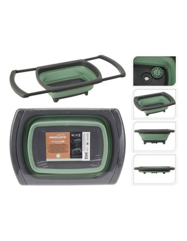 FREGADERO PLEGABLE ESPECIAL CAMPING 290x260x55mm