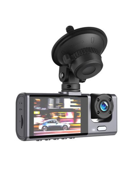CAMARA DUAL FULL HD PARA VEHICULOS DASHCAM XJ03 XO