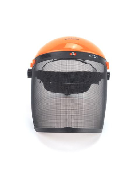 VISERA DE PROTECCION FACIAL METALICA NARANJA SEPARADA MADER