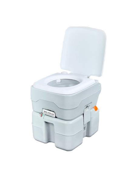 INODORO QUÍMICO PORTÁTIL 20 LITROS CON NIVEL MUVIP