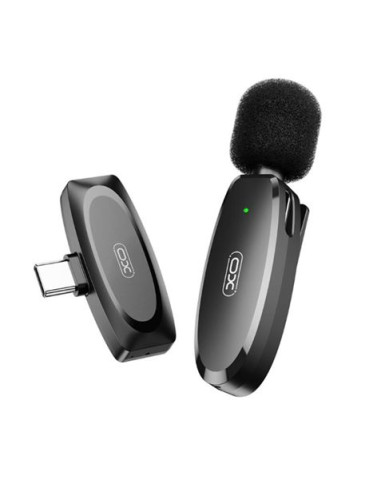 MICROFONO INALAMBRICO DE SOLAPA CON TIPO C XO