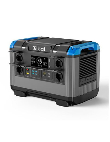 ESTACIÓN DE ENERGÍA PORTÁTIL 2400W - 630.000MAH ELBAT