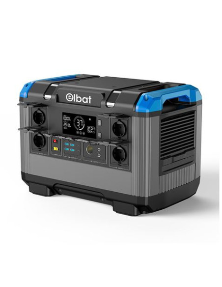 ESTACIÓN DE ENERGÍA PORTÁTIL 2400W - 630.000MAH ELBAT