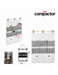 BOLSILLERO DE PARED 8 BOLSILLOS 35X52CM