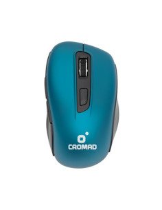 RATON X70 INALAMBRICO AZUL CROMAD