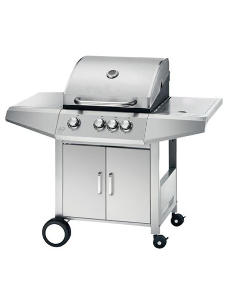 BARBACOA GAS INOX 4 FUEGOS MUVIP