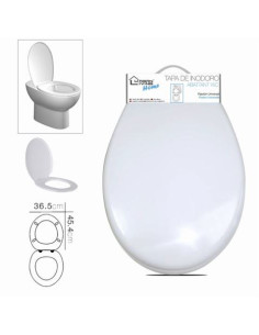 TAPA INODORO BLANCA 45X26CM URBAN LIVING