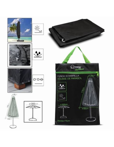 FUNDA PROTEGE SOMBILLA 28X50X175CM