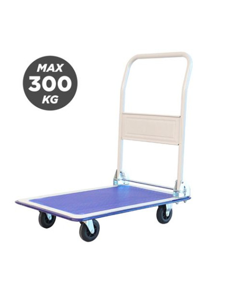 CARRETILLA METALICA PLEGABLE CON RUEDAS MAX 300KG 870X610MM BLIM