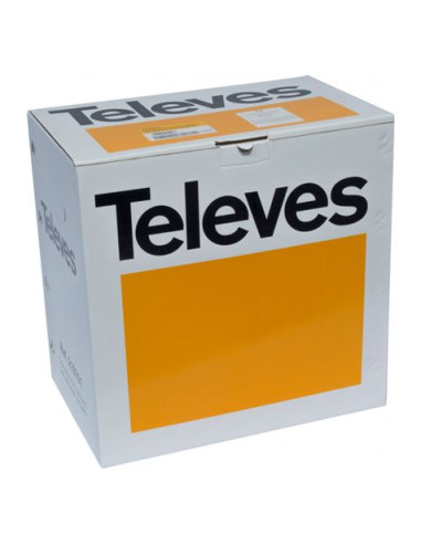 BOBINA 305 METROSCABLE UTP CAT6 RIGIDO CCA FCA LSFH VIOLETA TELEVES