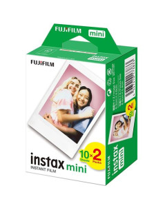 PACK PELICULA PARA 20 FOTOS INSTANTANEAS INSTAX MINI FUJIFILM