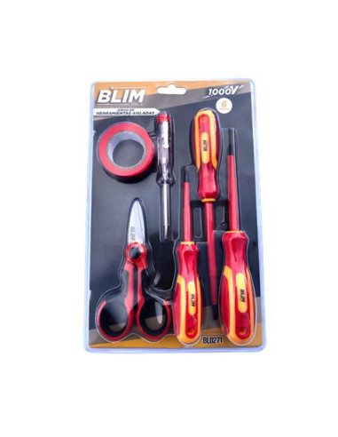JUEGO 6 PCS HERRAMIENTAS AISLADAS 1000V. BLIM